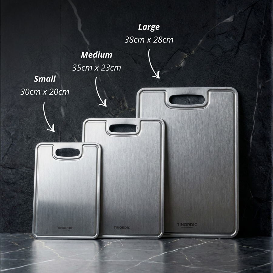 Tinordic™ 100% Pure Titanium Cutting Board - Pro